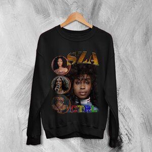 SZA Bootleg Tour Concert RB Album Streetwear Music Fan Gift Sweatshirt 166